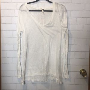Free people white shirt with tag